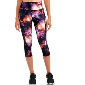 Avia Cropped Legging w/ pockets - galaxy
